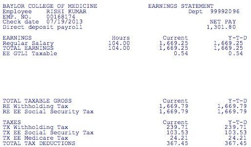 first-residency-paycheck