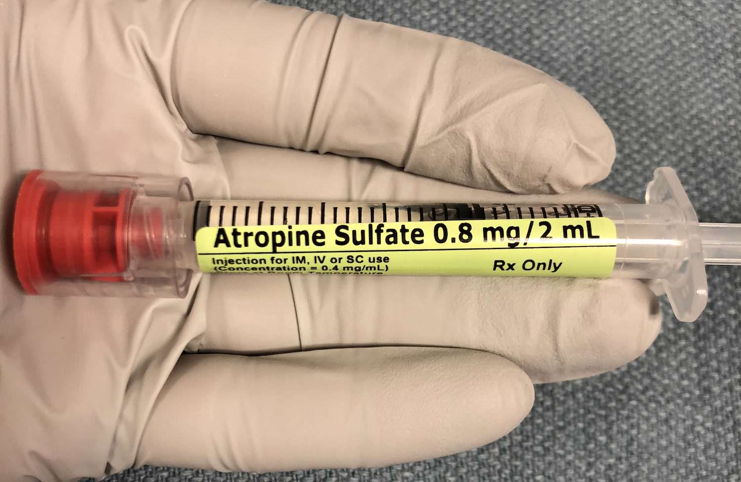 atropine syringe