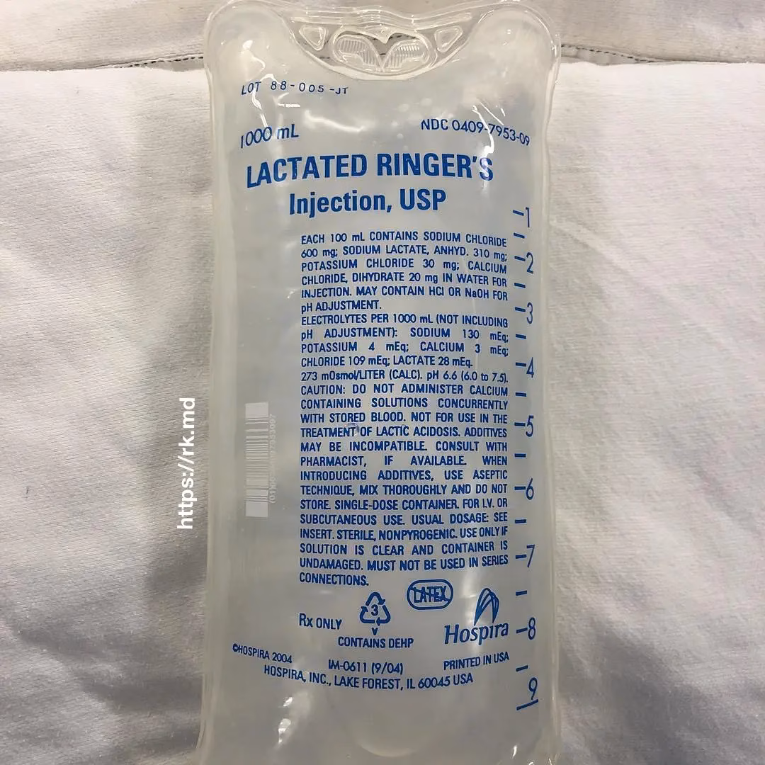 Lactated Ringer’s