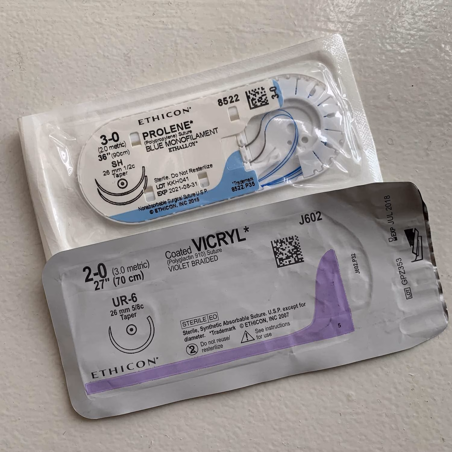 Suture Sizes