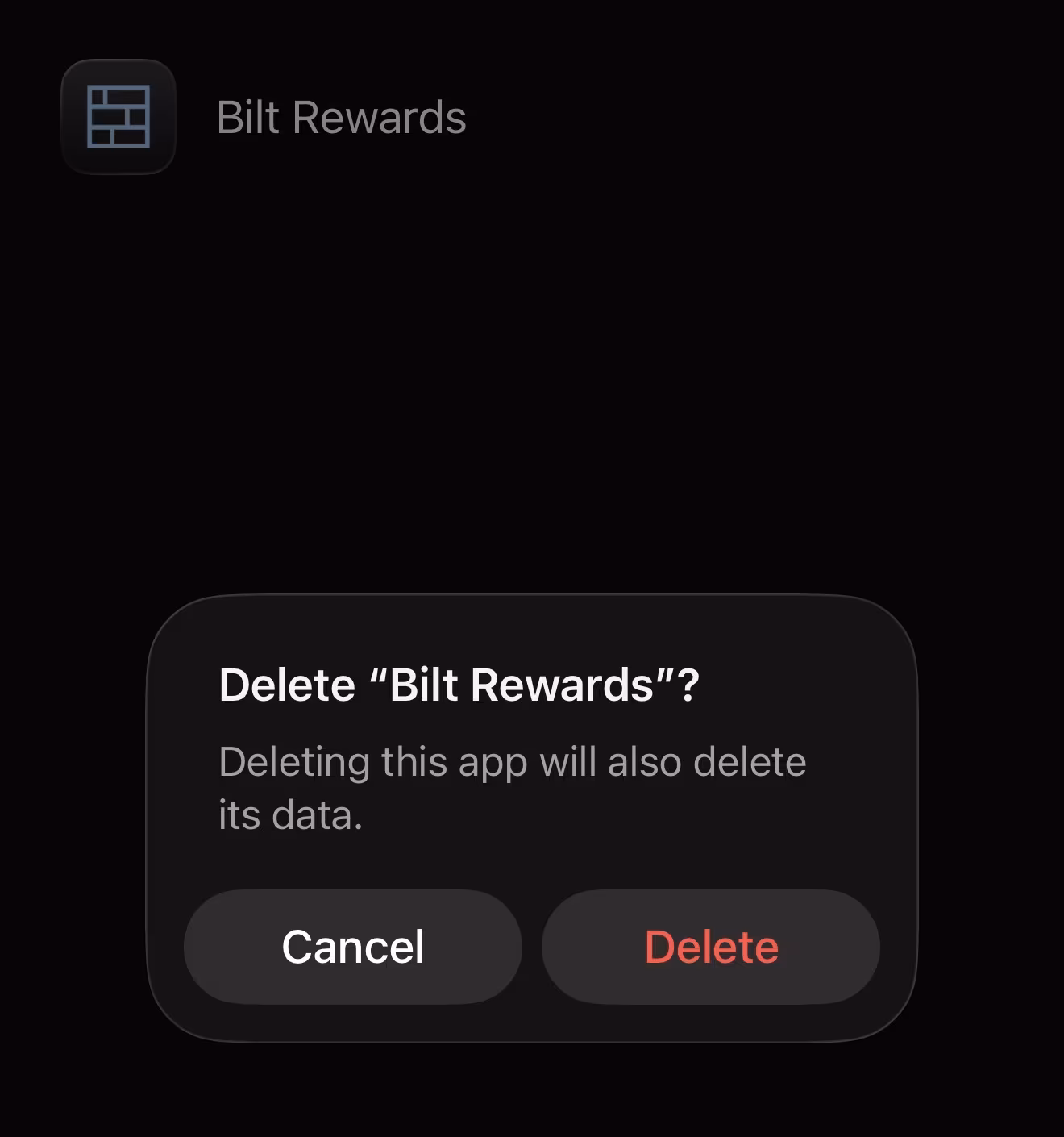Farewell, Bilt Card